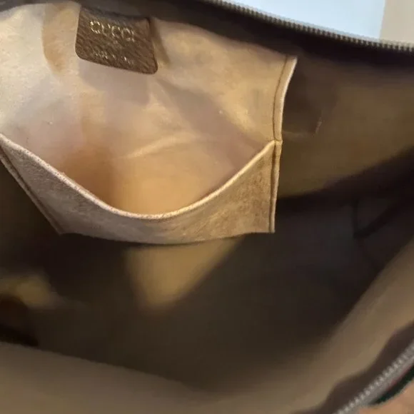 🛑  GUCCI Web Sherry Line GG Plus Tote - Picture 11 of 12